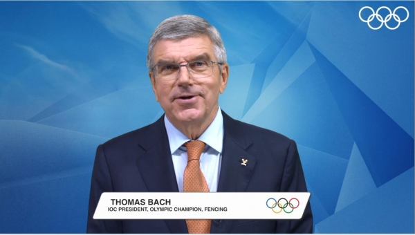 토마스 바흐 IOC 위원장.[연합]