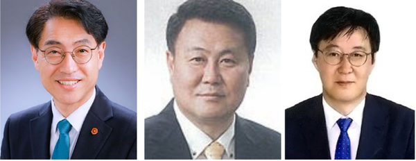 노형동갑-고현수(왼쪽부터), 김채규, 문경운.(순서는 이름 가나다 순)