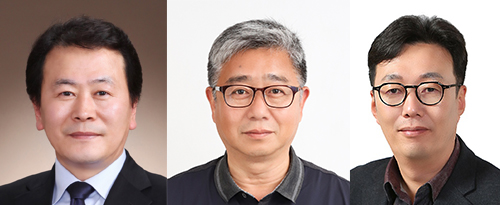 한림읍-강영돈(왼쪽), 김성수, 이남근 .(순서는 이름 가나다순)