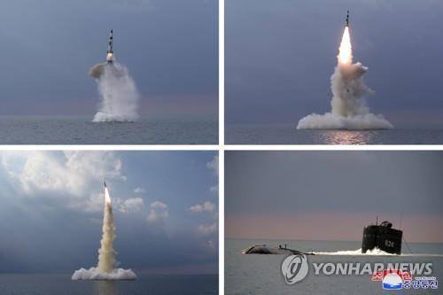 북한 "신형 SLBM 잠수함서 발사" 확인