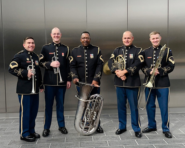 2022 제주국제관악제 가을 시즌이 19~21일 제주아트센터 등에서 개최된다. 사진은 첫 날 무대에 오를 미국 육군 굼관5중주팀 ‘The U.S Army Brass Quintet’.