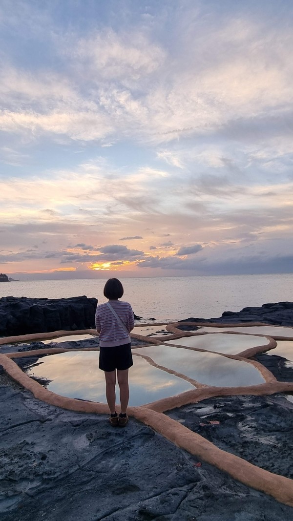 박춘성씨가 한 달간 제주살이를 하며 제주 곳곳을 돌아다니며 풍경은 사진으로 담았다.