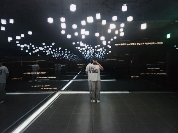 고병정씨는 한달살이를 하며 감귤박물관을 방문해 제주만의 매력을 느꼈다고 한다.