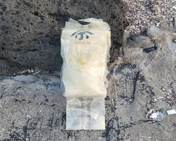 지난 16일 서귀포시 성산읍 해안가에서 발견된 마약