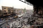 최악의 자살폭탄 테러가 발생한 바그다드 카라다 상업지구 [AP=연합뉴스]