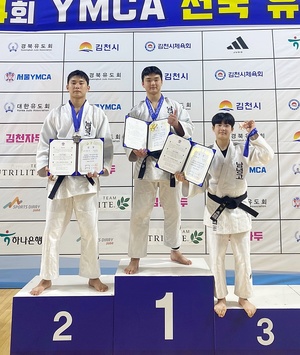 왼쪽부터 김진우·김세림·강여원 선수